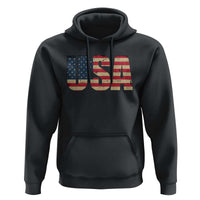 USA American Flag Hoodie Retro Vintage Patriotic