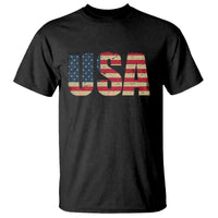 USA American Flag T Shirt Retro Vintage Patriotic