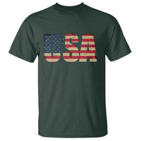 USA American Flag T Shirt Retro Vintage Patriotic