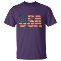 USA American Flag T Shirt Retro Vintage Patriotic