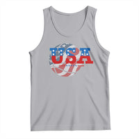 Basketball Tank Top USA Patriotic American Flag Stars and Stripes Team Sport Fan