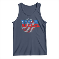 Basketball Tank Top USA Patriotic American Flag Stars and Stripes Team Sport Fan