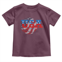 Basketball Toddler T Shirt USA Patriotic American Flag Stars and Stripes Team Sport Fan