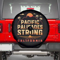 Pacific Palisades Strong Spare Tire Cover Support California LA Relief