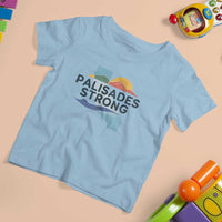 Palisades Strong T Shirt For Kid Support California LA Relief