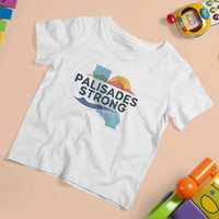 Palisades Strong T Shirt For Kid Support California LA Relief