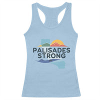Palisades Strong Racerback Tank Top Support California LA Relief