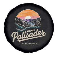 Palisades Strong Spare Tire Cover Support California LA Relief Vintage