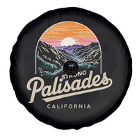 Palisades Strong Spare Tire Cover Support California LA Relief Vintage