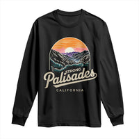 Palisades Strong Long Sleeve Shirt Support California LA Relief Vintage