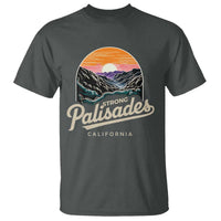 Palisades Strong T Shirt Support California LA Relief Vintage