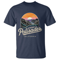 Palisades Strong T Shirt Support California LA Relief Vintage