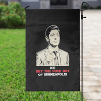 Get The F Out of Minneapolis Garden Flag Mayor Jacob Saying Civil Resistance