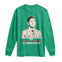 Get The F Out of Minneapolis Long Sleeve Shirt Mayor Jacob Saying Civil Resistance