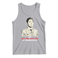 Get The F Out of Minneapolis Tank Top Mayor Jacob Saying Civil Resistance
