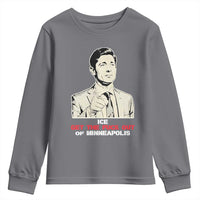 Get The F Out of Minneapolis Youth Sweatshirt Mayor Jacob Saying Civil Resistance