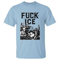 F Ice Riot Protest Graphic T Shirt Political Resistance Against Ice Violence