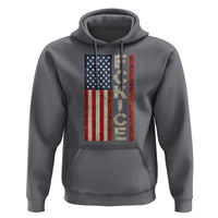 F Ice Retro Distressed American Flag Hoodie Patriotic Against Ice Justice Protest Resistance