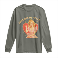 Sugar Spice and F Ice Retro Fairy Long Sleeve Shirt Feminist Against Ice Protest Political Resistance
