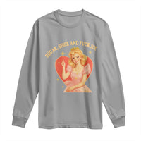 Sugar Spice and F Ice Retro Fairy Long Sleeve Shirt Feminist Against Ice Protest Political Resistance