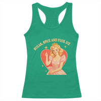Sugar Spice and F Ice Retro Fairy Racerback Tank Top Feminist Against Ice Protest Political Resistance