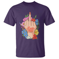 Floral Middle Finger F Ice T Shirt