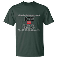 Ice Equals American Gestapo T Shirt Barbed Wire Protest Political Resistance