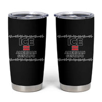 Ice Equals American Gestapo Tumbler Cup Barbed Wire Protest Political Resistance