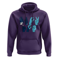 F Ice Out of Minneapolis Hand Signs Hoodie State Flag Justice Protest Resistance