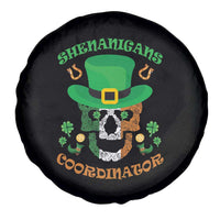 Irish Skull Spare Tire Cover Shenanigans Coordinator St Patrick's Day