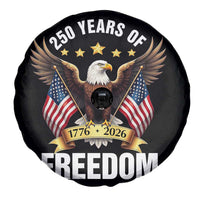 America 250th Anniversary 1776 2026 Patriotic Bald Eagle Spare Tire Cover 250 Years of Freedom 4th of July Independence Celebration