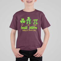 Funny Teacher St Patricks Day T Shirt For Kid Irish Math 3.14 Pi Shamrock Teacher Happy Day - Wonder Print Shop