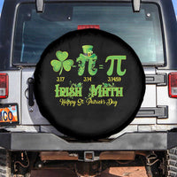 Funny Teacher St Patricks Day Spare Tire Cover Irish Math 3.14 Pi Shamrock Teacher Happy Day