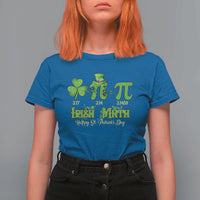 Funny Teacher St Patricks Day T Shirt For Women Irish Math 3.14 Pi Shamrock Teacher Happy Day - Wonder Print Shop