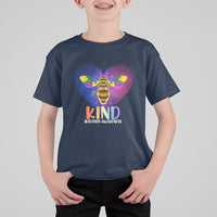 Autism Awareness Be Kind Bee Puzzle Autistic Care Support Kid T-Shirt - Wonder Print Shop