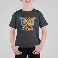 Choose To Include Autism Acceptance Spectrum Neurodiversity Kid T-Shirt - Wonder Print Shop