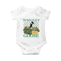 Funny Wrigley Goose Baby Onesie Section 538 Chicago