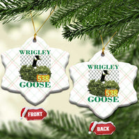 Funny Wrigley Goose Ceramic Ornament Section 538 Chicago - Wonder Print Shop