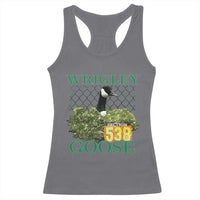 Funny Wrigley Goose Racerback Tank Top Section 538 Chicago
