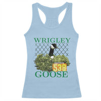 Funny Wrigley Goose Racerback Tank Top Section 538 Chicago