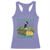 Funny Wrigley Goose Racerback Tank Top Section 538 Chicago