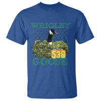 Funny Wrigley Goose T Shirt Section 538 Chicago