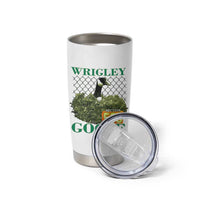 Funny Wrigley Goose Tumbler Cup Section 538 Chicago