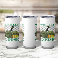 Funny Wrigley Goose Tumbler Cup Section 538 Chicago