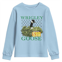 Funny Wrigley Goose Youth Sweatshirt Section 538 Chicago
