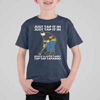 Just Tap It In Funny Golfer T Shirt For Kid Tappy Tap Taparoo Putting Golfing Humor Retro Golf Lover