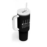 Life Is Full Of Important Choices Golf Club Tumbler With Handle Driver Iron Wedge Putter Selection Funny Avid Golfers