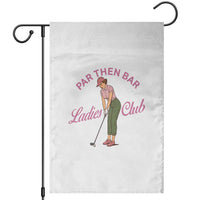 Par Then Bar Ladies Club Vintage Garden Flag Retro Womens Golfing 19th Hole Humor Preppy Country