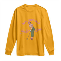 Par Then Bar Ladies Club Vintage Long Sleeve Shirt Retro Womens Golfing 19th Hole Humor Preppy Country