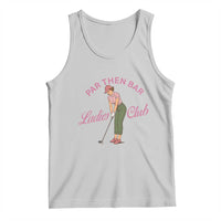 Par Then Bar Ladies Club Vintage Tank Top Retro Womens Golfing 19th Hole Humor Preppy Country